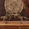 Latón Kirin Bagua Riqueza Fuego Kirin Adorno Artesanía de Oficina Latón Riqueza Kirin Fabricante de Artículos de Cobre Venta al por Mayor