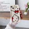 Capa Antichoque Feminina Hello Kitty para Apple 17 Pro Max com Proteção Completa da Lente, Capa Protetora para iPhone 16, Disponível para Dropshipping