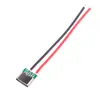 Socket Hembra Tipo-C Cable de Soldadura de 2 Pines con Doble Resistencia de 5.1K Cuerpo Corto Puerto C USB 3.1 Terminal Hembra