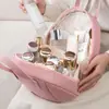 Celebridade da internet popular nécessaire concha cosméticos alta aparência ins grande capacidade bolsa de cosméticos viagem feminina portátil bolsa de higiene
