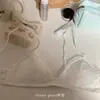 Ropa interior para niña con encaje de deseo puro, copa de triángulo, busto pequeño, pecho plano, sujetador inalámbrico fino y cómodo para estudiantes, estilo de verano