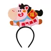 Diademas de Año Nuevo, Pequeños Regalos Hechos a Mano, Accesorios para Fotos, Materiales de Manualidades, Regalos para Actividades de Año Nuevo para Niños de Preescolar del Año del Caballo