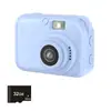 Cámara de pulgar de alta definición en stock para estudiantes, mini cámara digital pequeña para tomar fotos y videos, cámara portátil de bolsillo