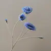 Flores de Amapola Artificiales de Alta Calidad, Amapola de Hielo, Flores Falsas, Flores de Seda al por Mayor, Amazon, Aliexpress, Pintura al Óleo, Transfronterizo