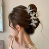 Super Fada Borboleta Presilha de Cabelo Grande para Mulheres 2025 Nova Presilha de Cabelo High-End Presilha Tubarão Acessório de Cabelo Ins