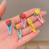 Set de 5 piezas de pinza BB de arena movediza pasador infantil pasador de niña pasador roto accesorios para el cabello de bebé tocado lindo de alta gama
