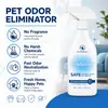 KineShineX Desodorante para Mascotas es un spray neutral, sin aroma y potente eliminador de olores, adecuado para camas de mascotas y areneros para gatos.