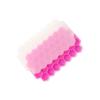 Molde de silicone transfronteiriço para cubos de gelo, cubos de gelo para hóquei no gelo, 37 cavidades, favo de mel, fácil desenformar, uso doméstico, venda por atacado de cubos de gelo