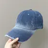 Gorra de Béisbol Americana Nueva 2024 para Mujer con Agujeros para Hombre Lavada Personalizada Protector Solar Sombrero para el Sol Gorra Suave