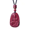 Collar con Colgante Redondo de Cinabrio Crudo Piedra de Nacimiento Arena Dorada Púrpura de Alto Contenido Arena Imperial Accesorios para Collar Venta al por Mayor Dropshipping
