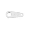 Plata de Ley 925 Redonda de un Solo Círculo Hecha a Mano DIY Joyería Pulsera Collar Conexión Final Accesorios Fábrica Stock Listo Entrega 48H