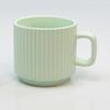 Caneca de cerâmica listrada Atividade que acompanha a cerimônia Ins Caneca de alto valor Simples Macaron Copo de água para meninas Casa