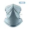 Nuevo pañuelo de seda helada transpirable para montar a caballo, protector solar, con orejeras colgantes, para montañismo, pesca, correr, protección para cara y cuello, gorro deportivo