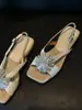 Sandalias de Piel de Oveja Genuina Estilo Hada Impresionantes con Fuegos Artificiales de Pedrería para Mujer Modelo Nuevo 2026 Cómodas Sandalias Romanas de Punta Abierta