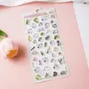Adesivos Infantis Cor Sólida 2026 Adesivos 3D em Relevo Adesivos de Cristal Gema Adesivos Fofos Decoração de Celular Padrões de Desenho Animado