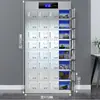 Gabinete para platos de comedor personal multi-puerta fábrica lonchera tazón palillos almacenamiento aparador acero inoxidable gabinete de desinfección gabinete de comedor