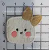 Venta Directa de Fábrica de Etiquetas Tejidas de Dibujos Animados de Línea Especial, Etiquetas Bordadas con Borde Cerrado, Accesorios para Ropa, Decoraciones para Zapatos y Sombreros, y Decoraciones para Bolsas