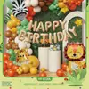 Decoración de Cumpleaños para Celebrante de Internet Set de Globos de Película de Aluminio Casa Nueva Dibujos Animados Habitación de Niños y Niñas Lugar de Disfraces Diseño del Lugar