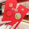 2026 Año del Caballo Festival de Primavera Creativos Pegatinas para Teléfono Estampadas en Oro Sobres Rojos Personalizados Bendiciones de Dibujos Animados para Niños Paquetes Rojos de Año Nuevo Venta al por Mayor