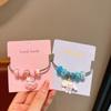 Pulsera DIY para Niñas, Cuentas de Cristal Desmontables, Niña de Dibujos Animados, Textura Exquisita, Pulsera Versátil, Mano Exquisita