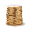 Amazon 4mm Múltiplas Especificações Corrente de Cobra de Aço Inoxidável Joias DIY Pulseira Colar Corrente Cubana Plana Acessórios