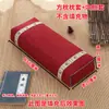 Funda de Almohada Cuadrada Almohada Funda de Almohada Cuero Almohada de Cuero Funda de Núcleo de Almohada de Cuero Sin Relleno Cremallera Única Funda de Almohada de Palacio Funda de Almohada para Columna Cervical