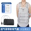 Hay una variedad de corsés de soporte para el pecho y la zona lumbar disponibles, fáciles de poner, transpirables y vienen en modelos ajustables de color azul y blanco que se pueden usar con airbags.