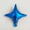 Balão Metalizado Quadrado Estrela de 10 polegadas Decoração de Festa de Aniversário Celebração de Casamento Decoração de Quarto de Casamento Balões de Estrela Pequena Atacado