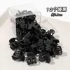Mini pinza negra para el pelo, pasador pequeño para mujer, pinza para flequillo, accesorio para el cabello, pasador