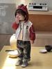 Chaqueta de Trabajo para Niños 2026 Otoño Nuevo Estilo Ropa para Bebés Conjunto de Otoño para Bebé Niño Sudadera con Capucha de Dibujos Animados Grado A