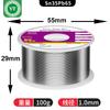 Fonte de fornecimento direto de rolo pequeno fio de solda chumbo fio de estanho chumbo fábrica de fio de estanho atacado fábrica de arame de solda 50/100g