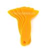 Raspador de Película para Vidro de Carro Amarelo Ferramenta de Limpeza de Vidro Disponível para Beleza de Carro Raspador de Segurança