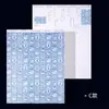 Papel Embalagem Artístico Espesso Papel Mármore Siciliano Papel Kraft Papel para Buquê Embalagem de Flores Artificiais Atacado