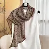Primavera 2026 Nuevo Chifón de Seda Cinta Moda Lujo Ligero Seda de Morera Diagonal Bufanda Chal de Viaje para Mujer Accesorio