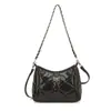 Bolso de Hombro Acolchado con Cadena de Estilo Nuevo 2026 Inspirado en Chanel para Mujer, Lujo Ligero, Elegante, Versátil, Adecuado para el Trabajo, Bolso Cruzado
