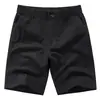 Shorts Casuais de Trabalho Masculino Jeep Spirit Verão com Abertura Frontal, Algodão Lavado e Elastano, Confortável e Respirável