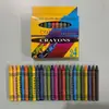 Caja de Crayones para Estudiantes Graffiti Pintura al Óleo Colorear Pintura Arte de Dibujos Animados Materiales de Oficina 12 Colores Plumas de 24 Colores