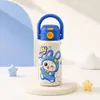 Copo Térmico, Copo de Água Infantil de Aparência Sofisticada, Copo Duplo Portátil para Uso Externo, Luxo Leve, High-End, Copo de Água Infantil Cartoon Fofo