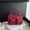 Moda Literaria de Comercio Exterior Lazo Sencillo Bolso de Mujer 2026 Versión Coreana Nueva Llegada Texturizado Cruzado Hombro de Mano Pequeño Cuadrado