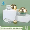 Ventas Directas de Fábrica 5G10G15G30G50G Tapa Dorada Frasco de Vidrio para Crema, Frasco para Crema Facial, Frasco para Crema de Ojos, Frasco Recargable