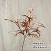 Flores Artificiales de Bronce Cubo de Bendición de Año Nuevo Arreglo Floral Adornos de Navidad Hojas de Dinero Hojas de Abanico Plateado Decoración Floral para Salón de Bodas