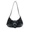 Versión Coreana Bolso de Mano de Nicho de Moda Bolso Dumpling para Mujer Invierno 2025 Nuevo Elegante Bolso de Hombro Cruzado con Remaches