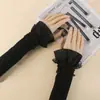 Venta Directa de Fábrica al por Mayor Mangas de Encaje Protectoras del Sol de Seda Helada Guantes de Verano para Mujer Mangas Largas para Conducir