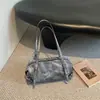 Bolsa de Bolos Casual Transfronteriza para Mujer 2026 Nueva de Gran Capacidad Bolso de Hombro Sencillo Bolso Tote Versátil Fresco y Moderno