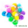 Flor de baño bola de baño frotar espalda Tira de baño flor de baño toalla de baño Suave adulto descontaminación Baño Bola de baño red de burbujas