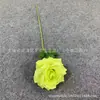 Ramo de Flores Artificiales Verdes con Hojas, Plantas Verdes, Decoración de Boda Estilo Bosque, Flores Falsas para Pasillo de Hotel de Boda