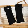 Meias de Tricô Lisas para Outono e Inverno Meias Quentes para Pernas Meias de Tamanho Médio Estilo Harajuku Meninas Quentes Estilo Japonês Estilo College Meias para Empilhar para Mulheres