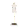Maniquíes de Medio Cuerpo Femenino, Soporte de Maniquí para Tienda de Ropa, Muñeco Femenino para Escaparate, Maniquí Femenino de Tallas Grandes para Exhibición