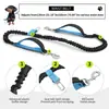 Riñonera impermeable para pasear perros y deportes al aire libre transfronterizos, herramienta multifuncional a prueba de agua para entrenamiento de perros mascotas, riñonera antiexplosión para perros grandes