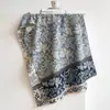 Bufanda Imitación Cachemir Estilo Vintage 2026 para Mujer, Chal Grueso Jacquard de Doble Cara Estilo Bosque de Otoño, Calentador de Cuello Exterior Cálido